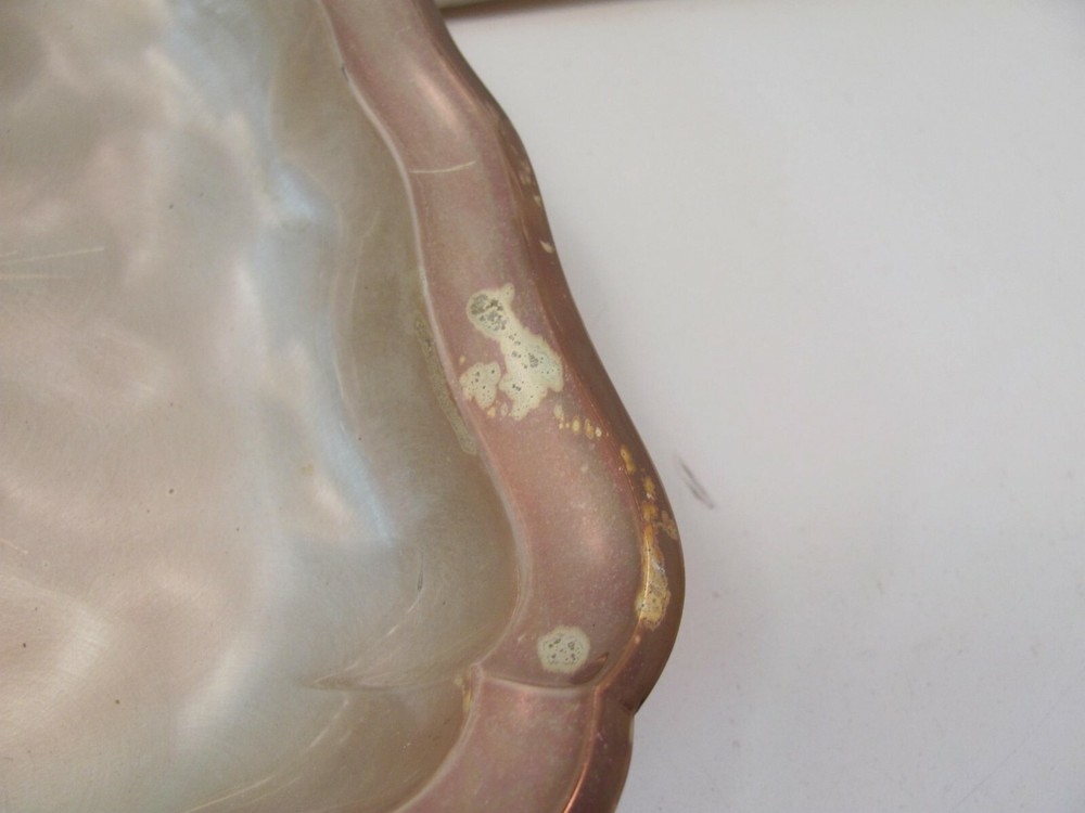 WMF IKORA Germany POLISHED BRASS SERVING TRAY SET