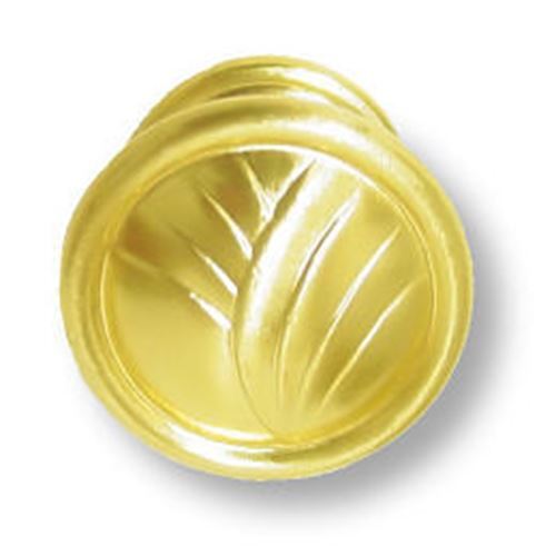 1-1/4" True Elegance Knob Sterling Brass