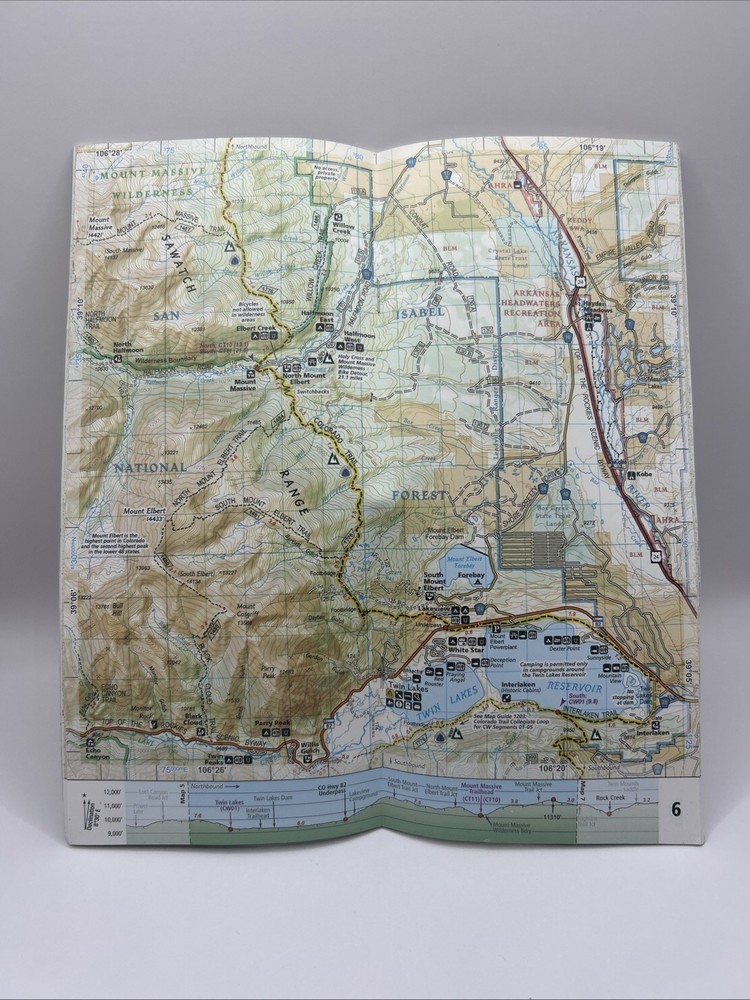 Map Colorado Trail North