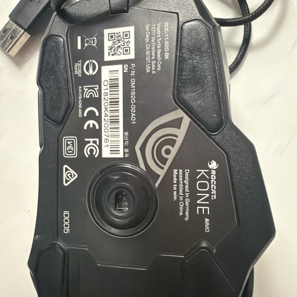 ROCCAT Kone AIMO Wired Gaming Mouse Logitech G305 bundle