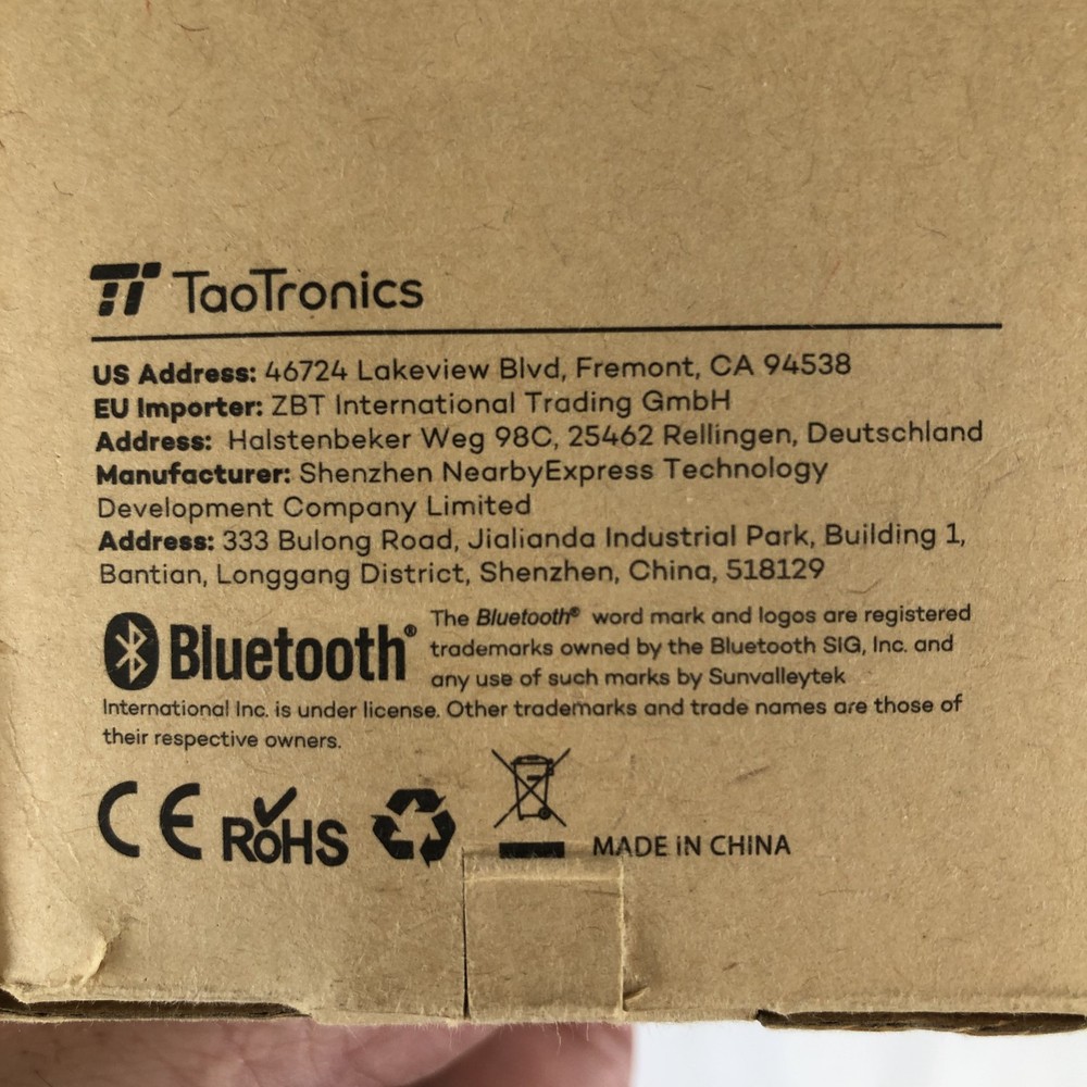 TaoTronics TT-BR04 Bluetooth 4.0 Car Kit Receiver Aux Audio Adapter w/ USB