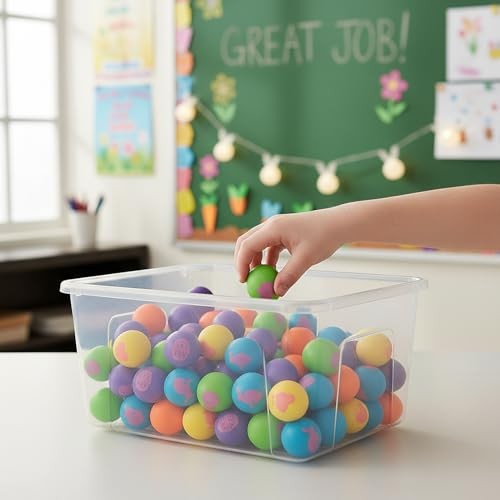 Easter Brights Bouncy Balls, 48 Piece