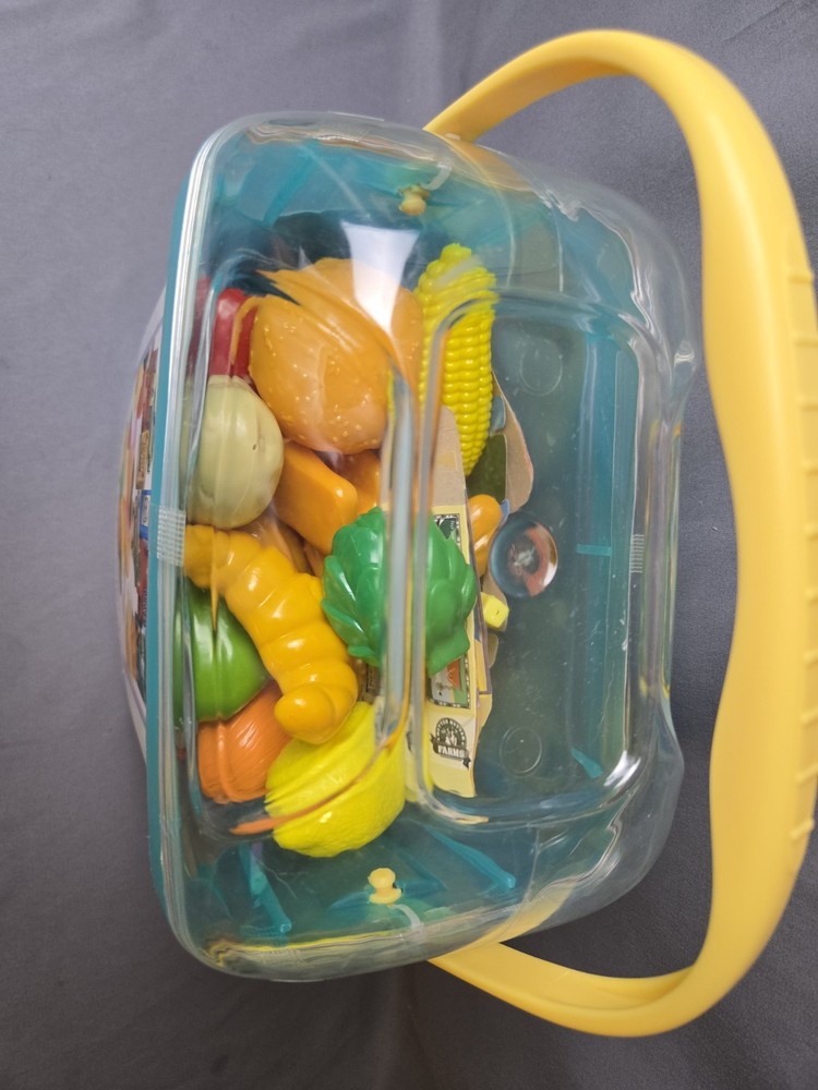 Kitchen Play Set - 79 PCS Play Circle PANTRY IN A BUCKET