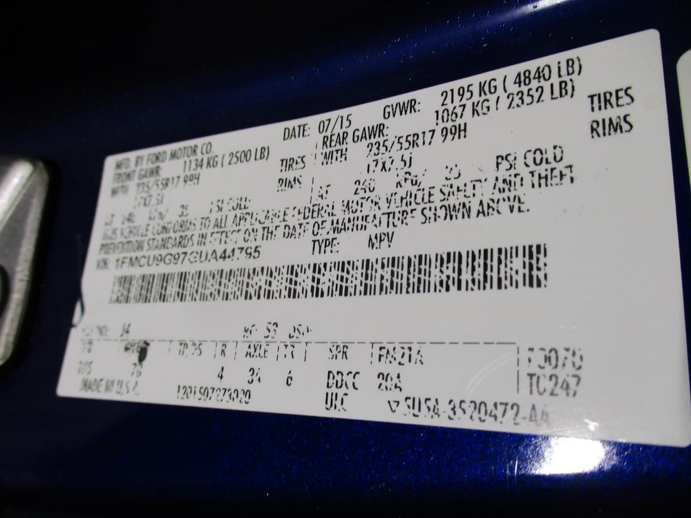 Used A/C Selector Switch fits: 2016 Ford Escape Front manual temperature control