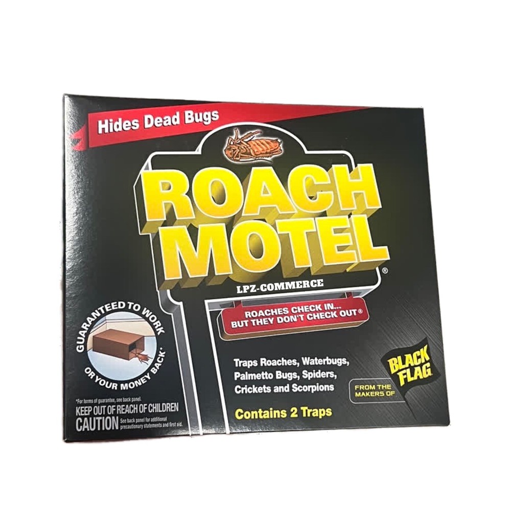 Roach Motel Traps, 2-Count, 1-Pack