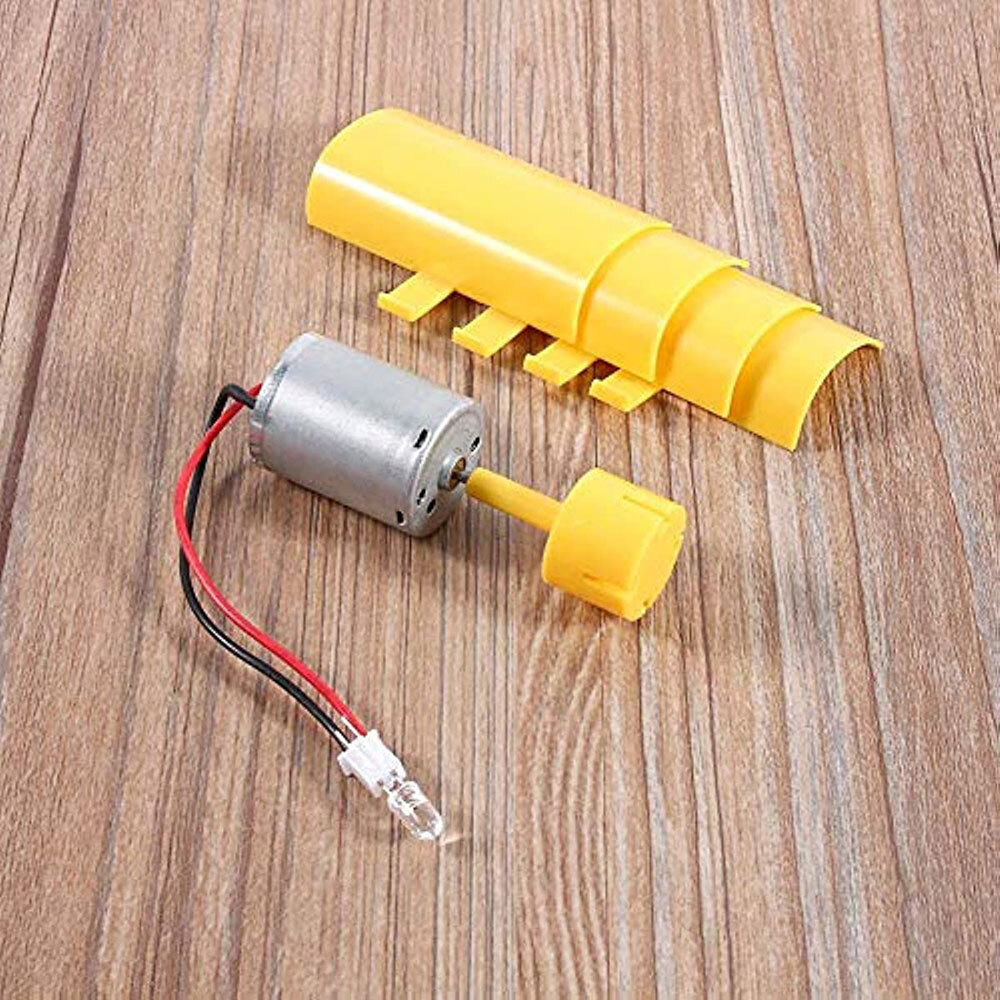 1/2PCS Small DC Motor Vertical Micro Wind Turbines blades Generator Project Kit`