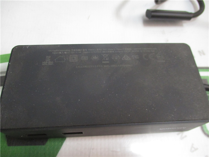 Microsoft Surface Dock 1661 Docking Station with Power Adapter