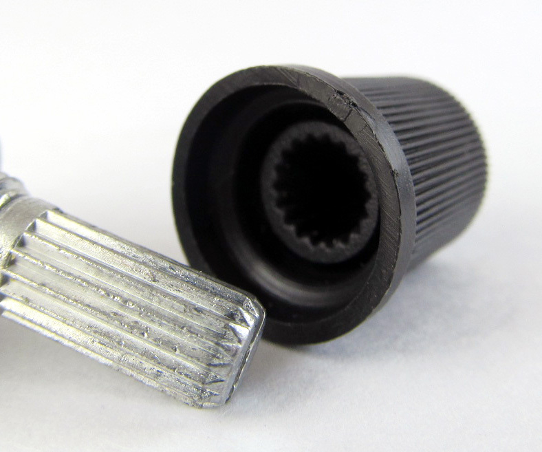 1x plastic Green Tall Dome Circular Knobs for Pots Use