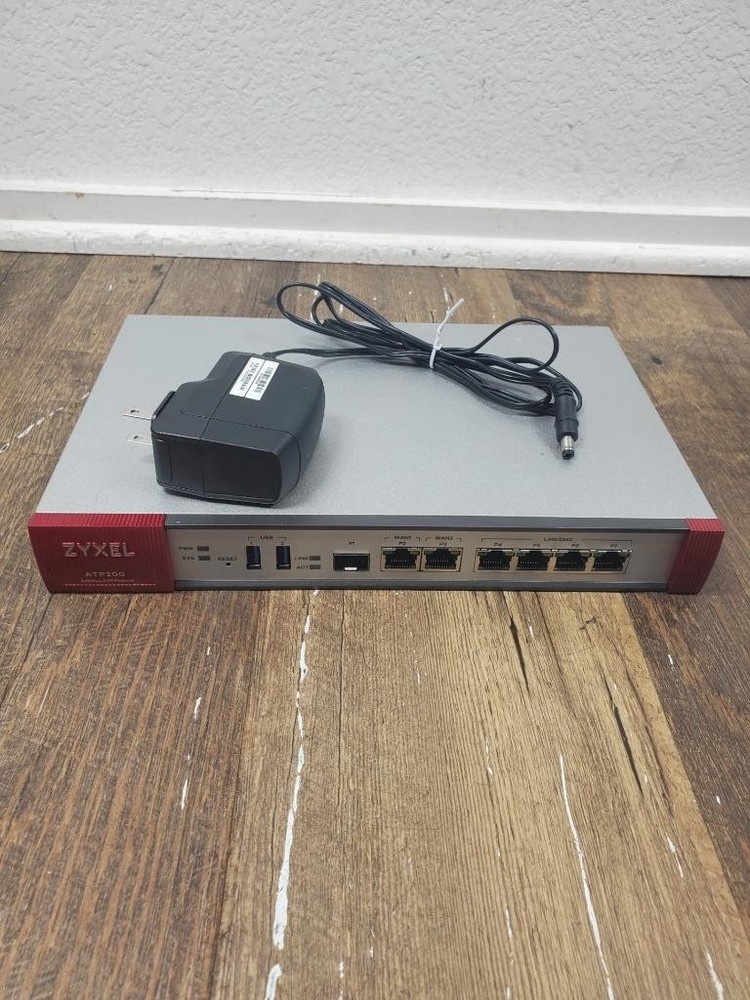 W77 ♻ Zyxel ATP200 Firewall w/ Adapter ♻
