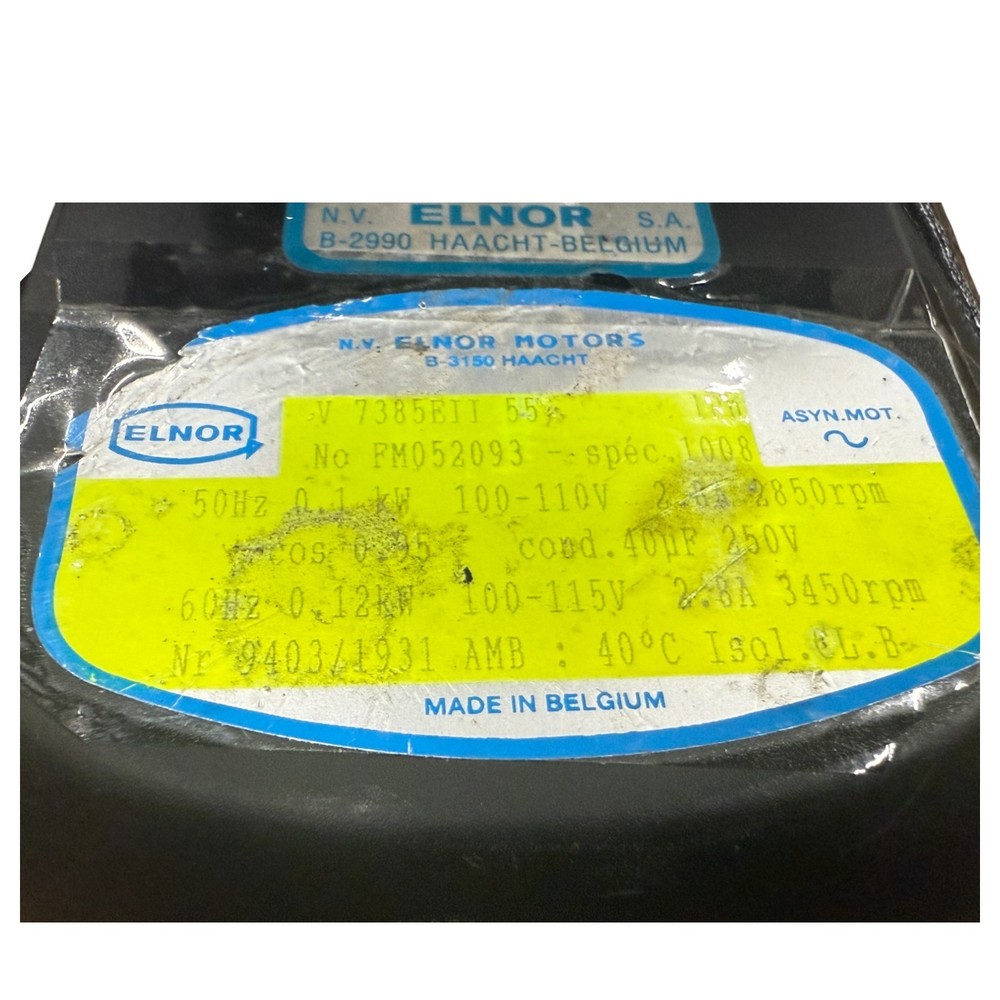 Alcatel Vacuum Pump 2002