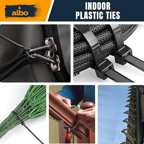 Black Zip Ties Assorted Sizes 800 Pack Black Assorted Sizes 800 Pack