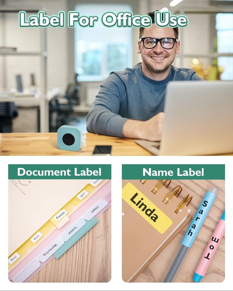 Phomemo Q30S Mini Label Maker Bluetooth Wireless Thermal Label Maker Machine US