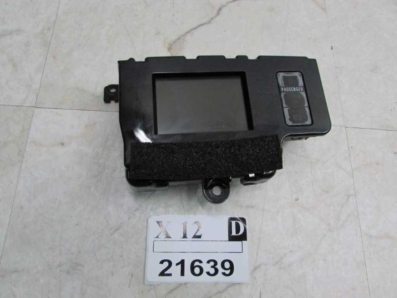 2011 2012 2013 2014 SIENNA Dash Panel SCREEN DISPLAY MESSAGE CENTER Combination