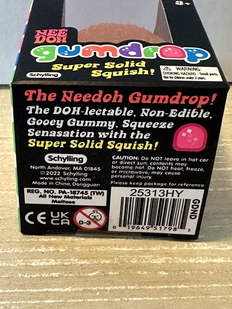 Gumdrop Super solid squih WeeDoh | Single Orange