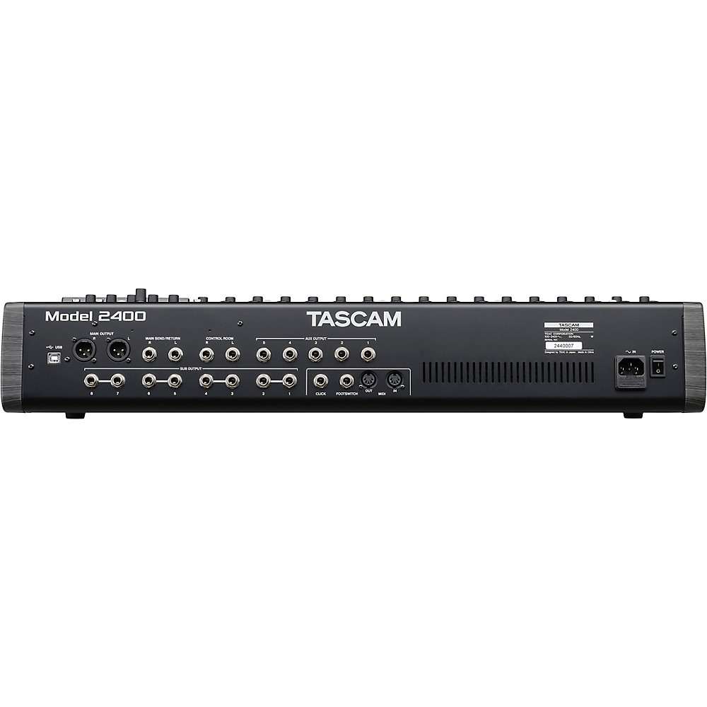 TASCAM Model 2400 24-Chnnl Multitrack Recorder With Analog Mixer & USB Interface