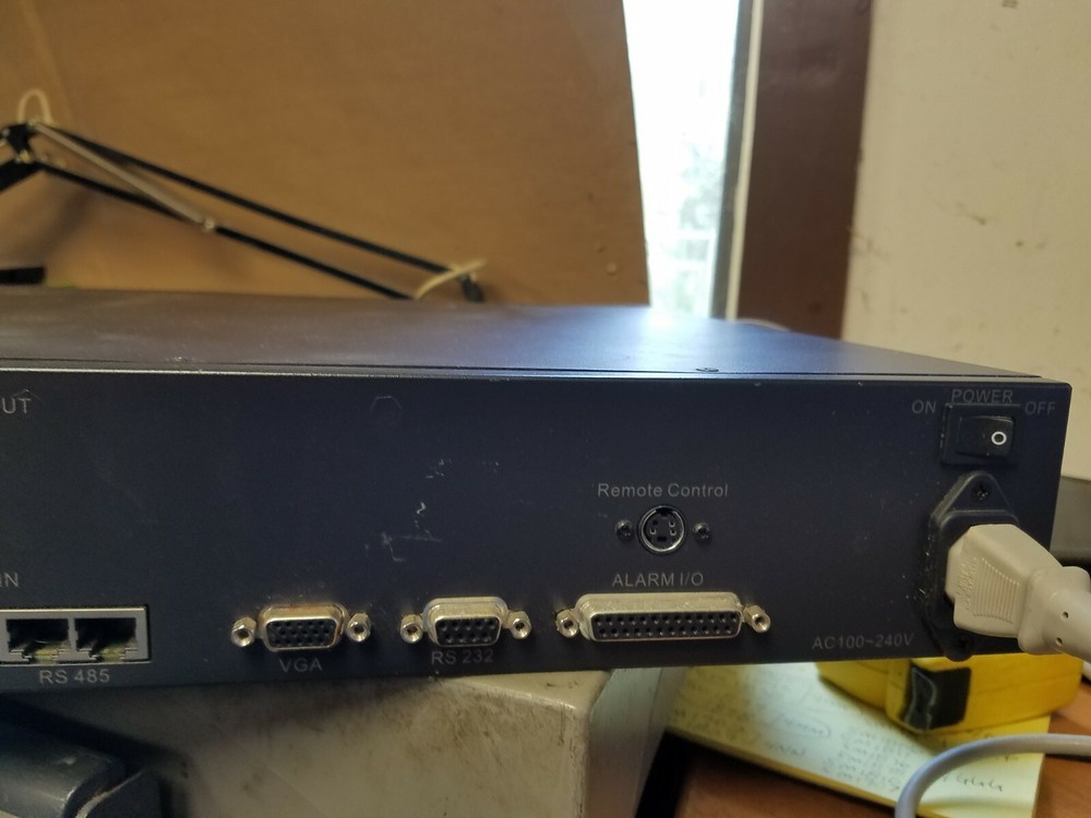 Ever Focus EverFocus Digital Video Recorder Model EDVR9D1 Untested