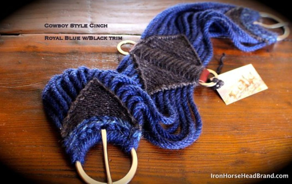 CINCH ~ GIRTH ~CUSTOM ~ Handmade 100% Mohair