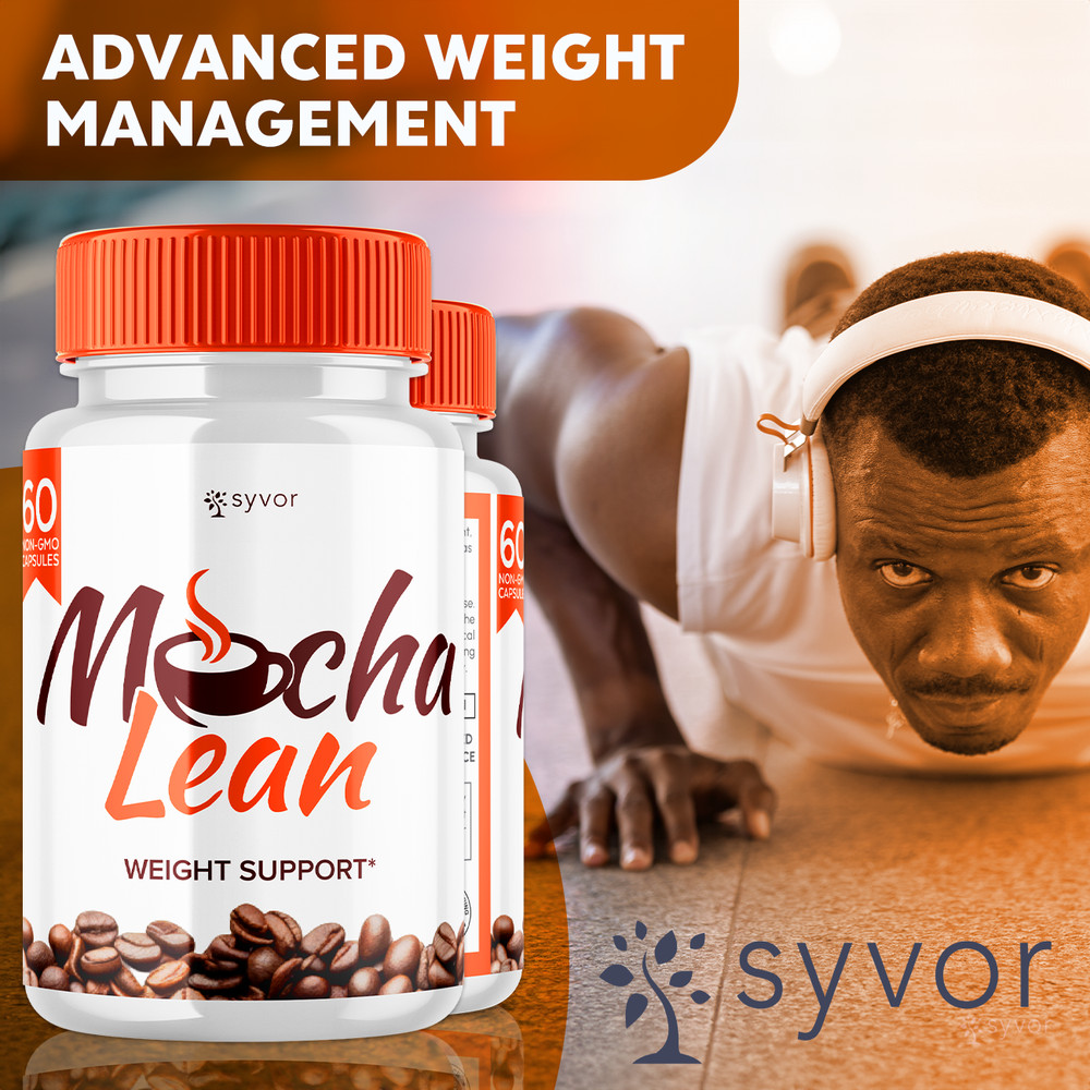 Mocha Lean Advanced Formula Natural Energy & Workout Support Supplement 60 Caps