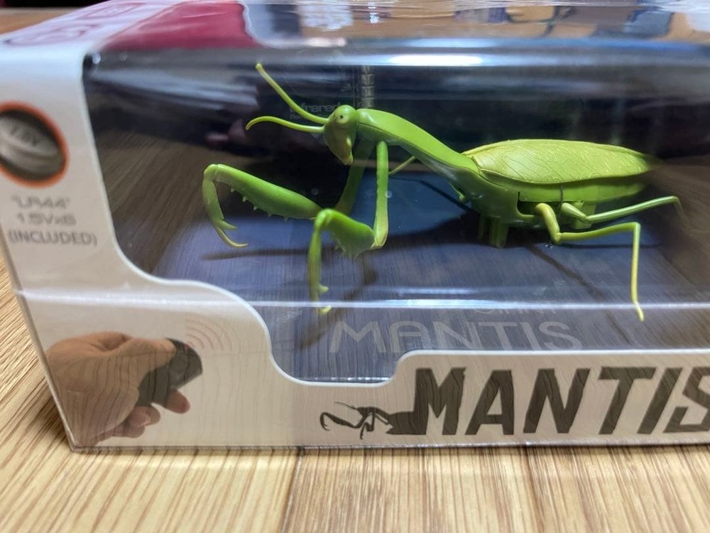 MANTIS radio-controlled mantis, two units
