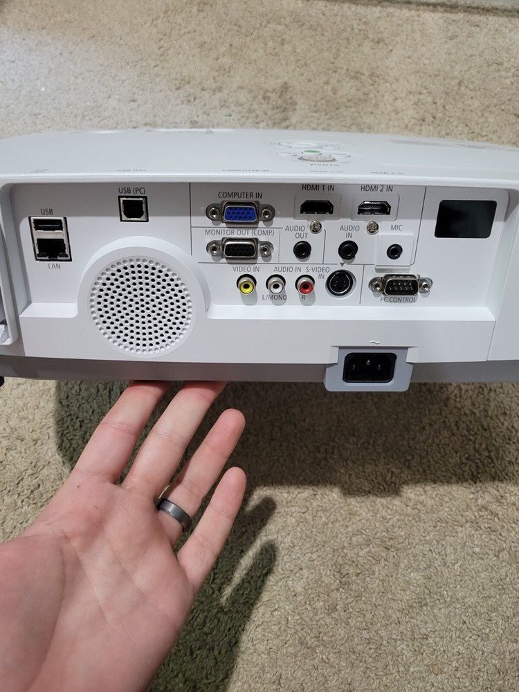 NEC P501X Projector with 0 Lamp Hours