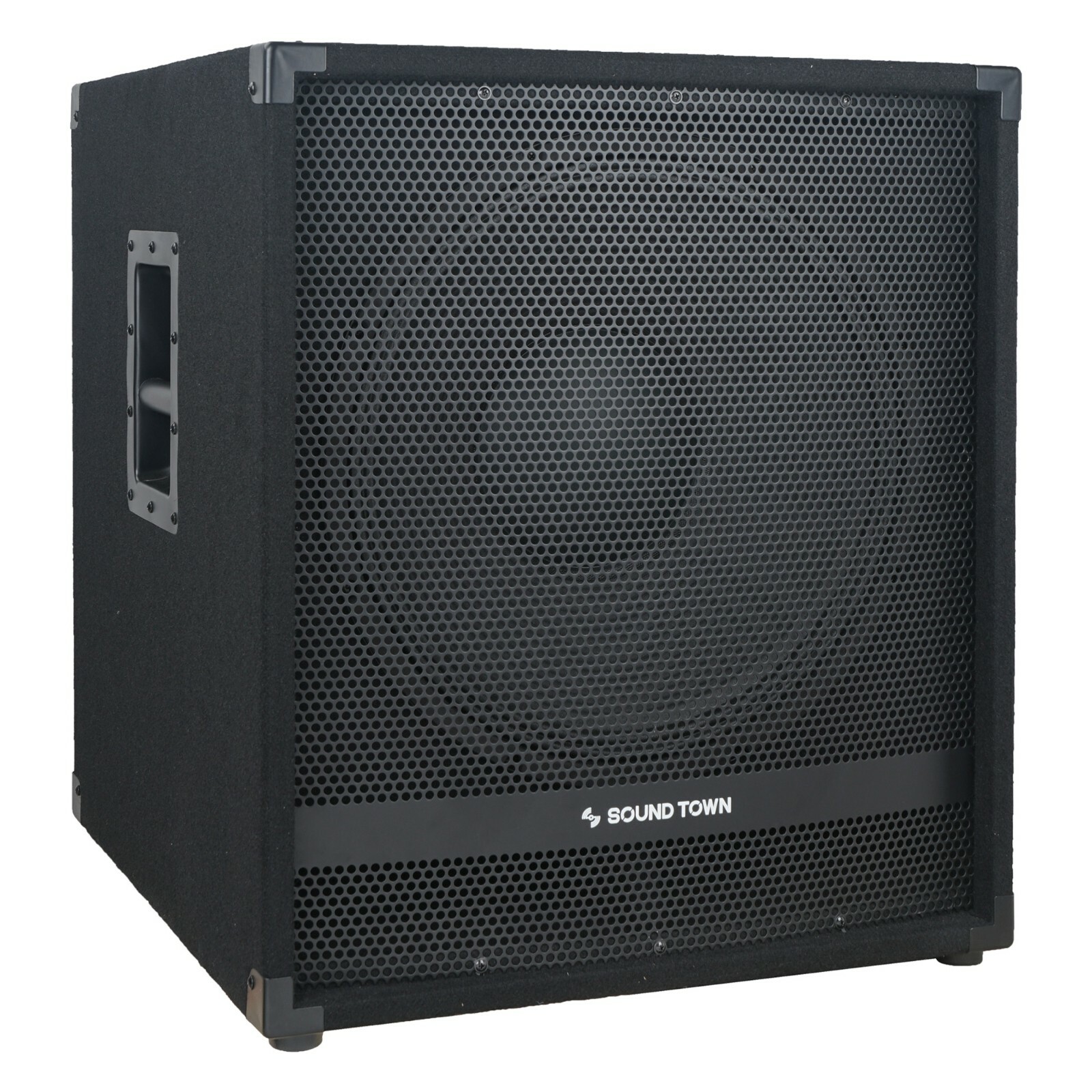 Sound Town  1800W 15” Powered DJ Subwoofer with High-Pass Filter (METIS-15PWG)