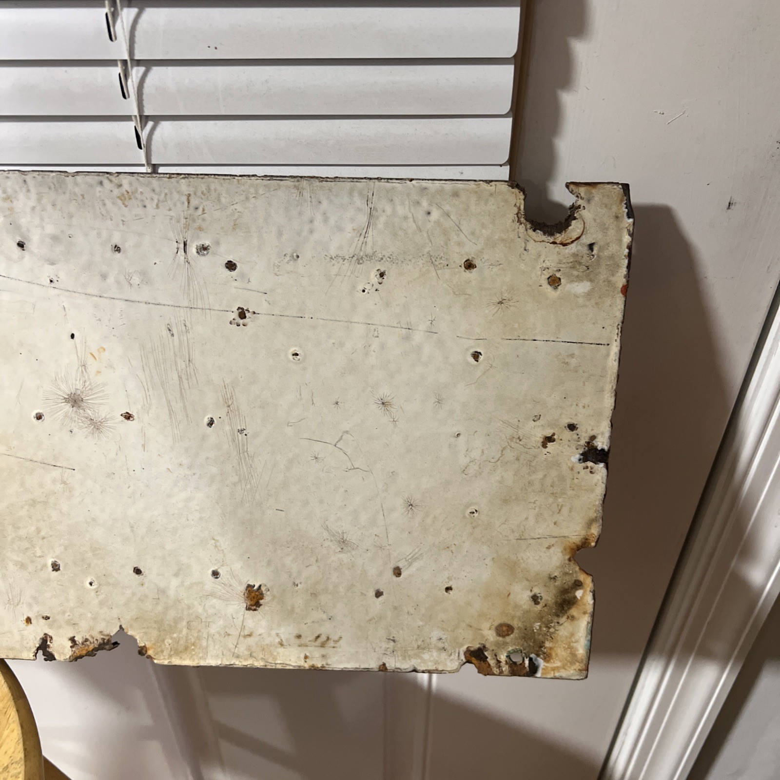 VINTAGE ORANGE CRUSH SODA PORCELAIN SIGN 30” x 10”