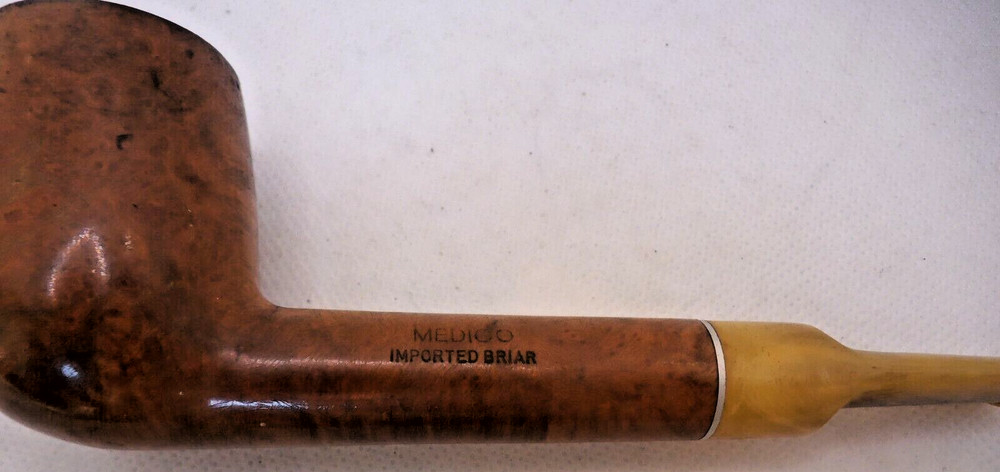 Medico Imported Briar Billiard Pipe