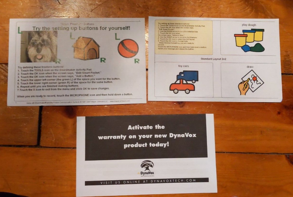 Mayer Johnson BoardMaker Activity Pad