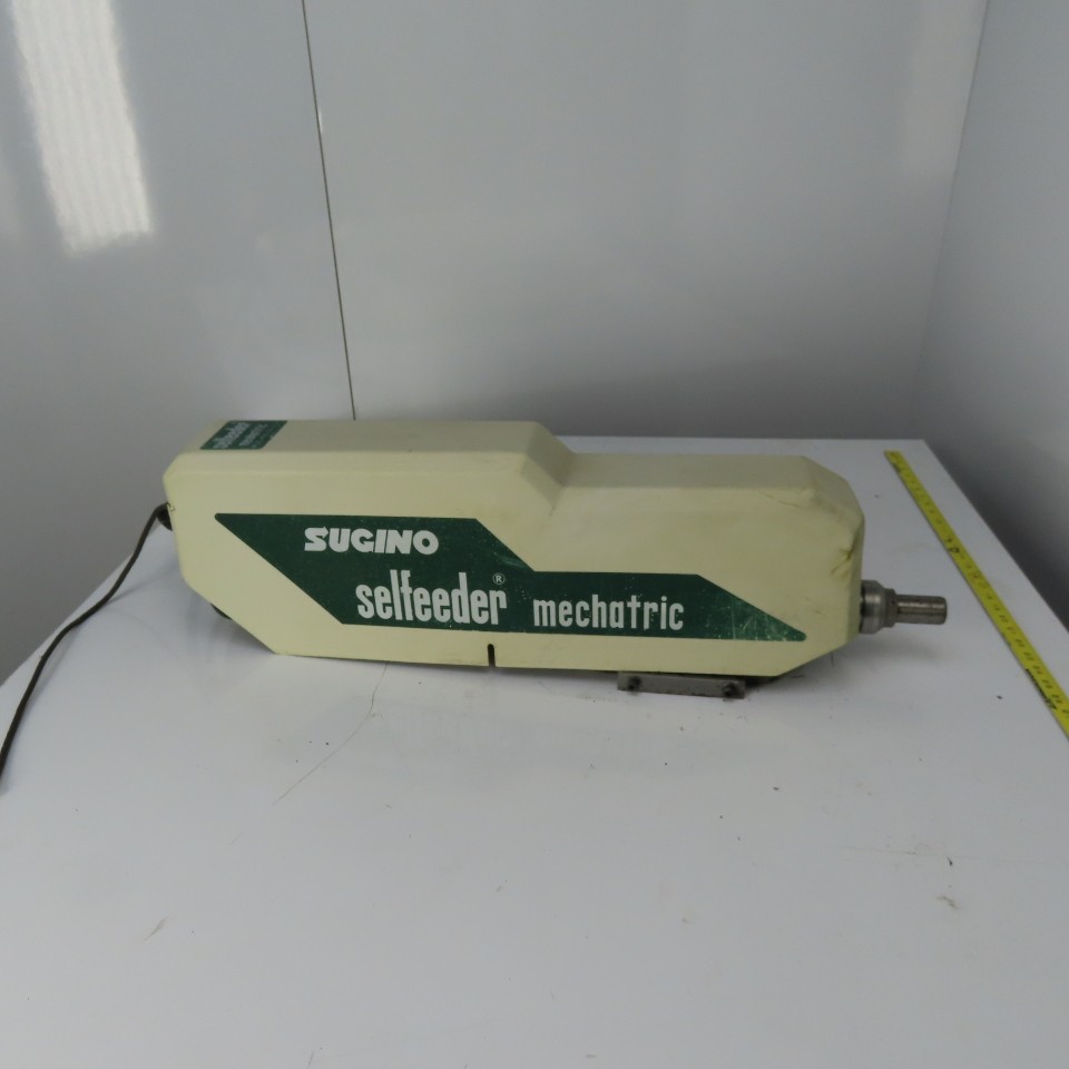 Sugino Selfeeder Mechatric MSBP-13-BU Inline Drill Drilling Unit Self Feed 3Ph