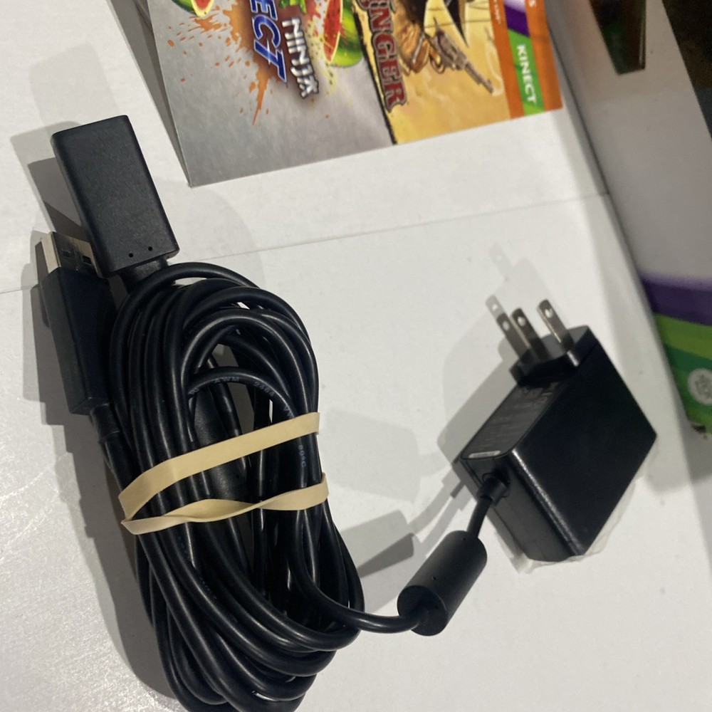 Microsoft Xbox 360 Kinect Motion Sensor Bundle, Tested And Working