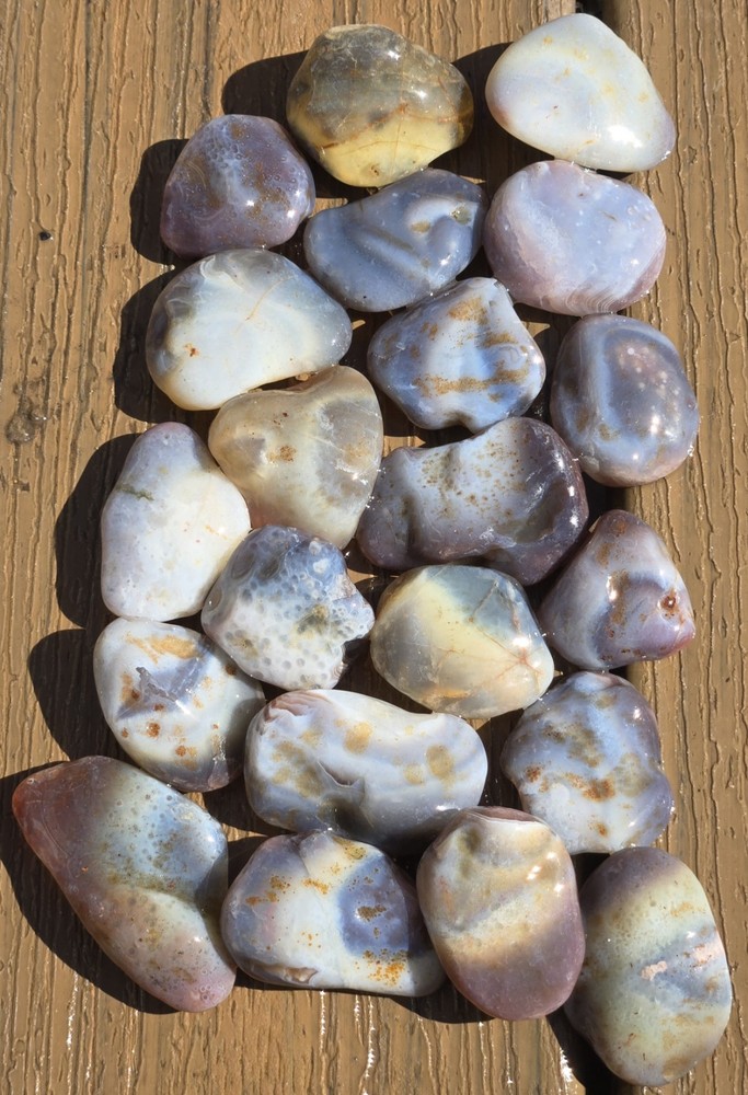 Botswana Agate Selects - UNDERNEATH - Rough, Natural, Not Polished A+ Grade
