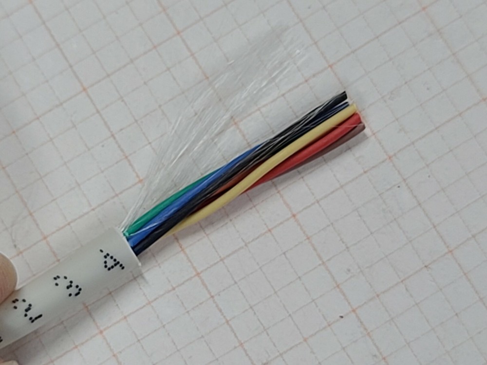 Honeywell Genesis 3107 22/8C Stranded Security/Control Cable Plenum White /50ft