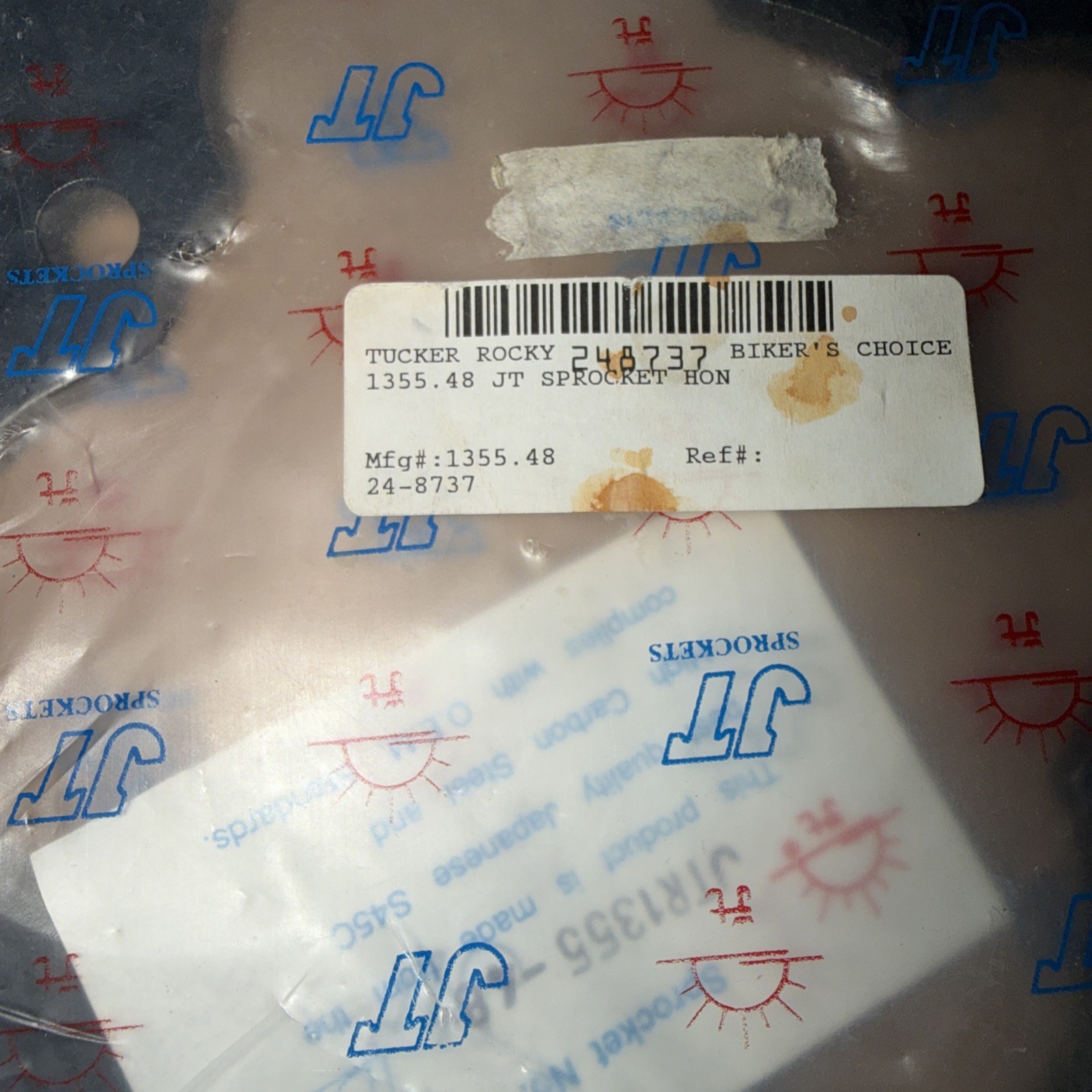 JT Steel Rear Sprocket - 48T JTR1355 48 For HONDA 90. See Fitment In Description