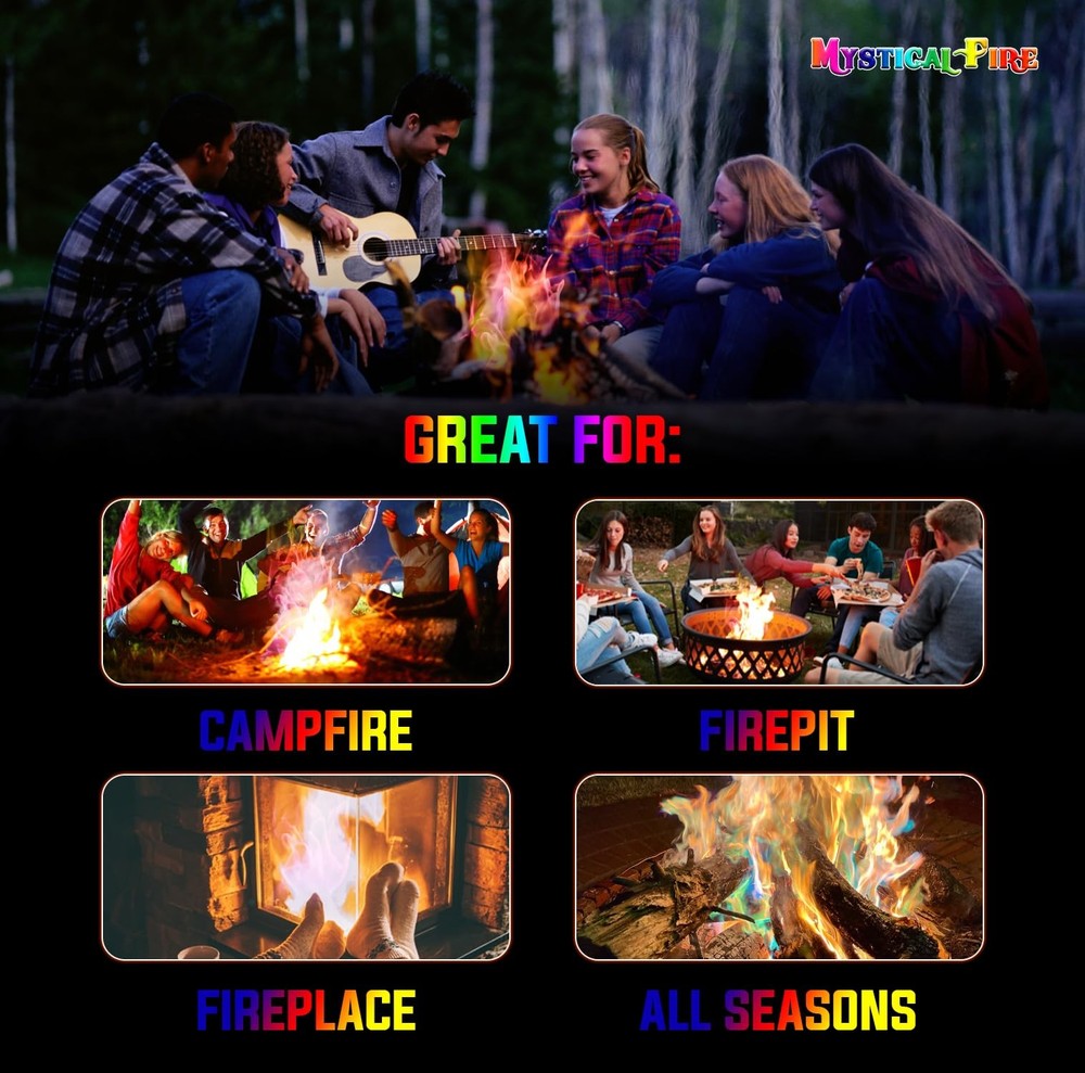 Mystical Fire Color Changing Packets Pits Regular,