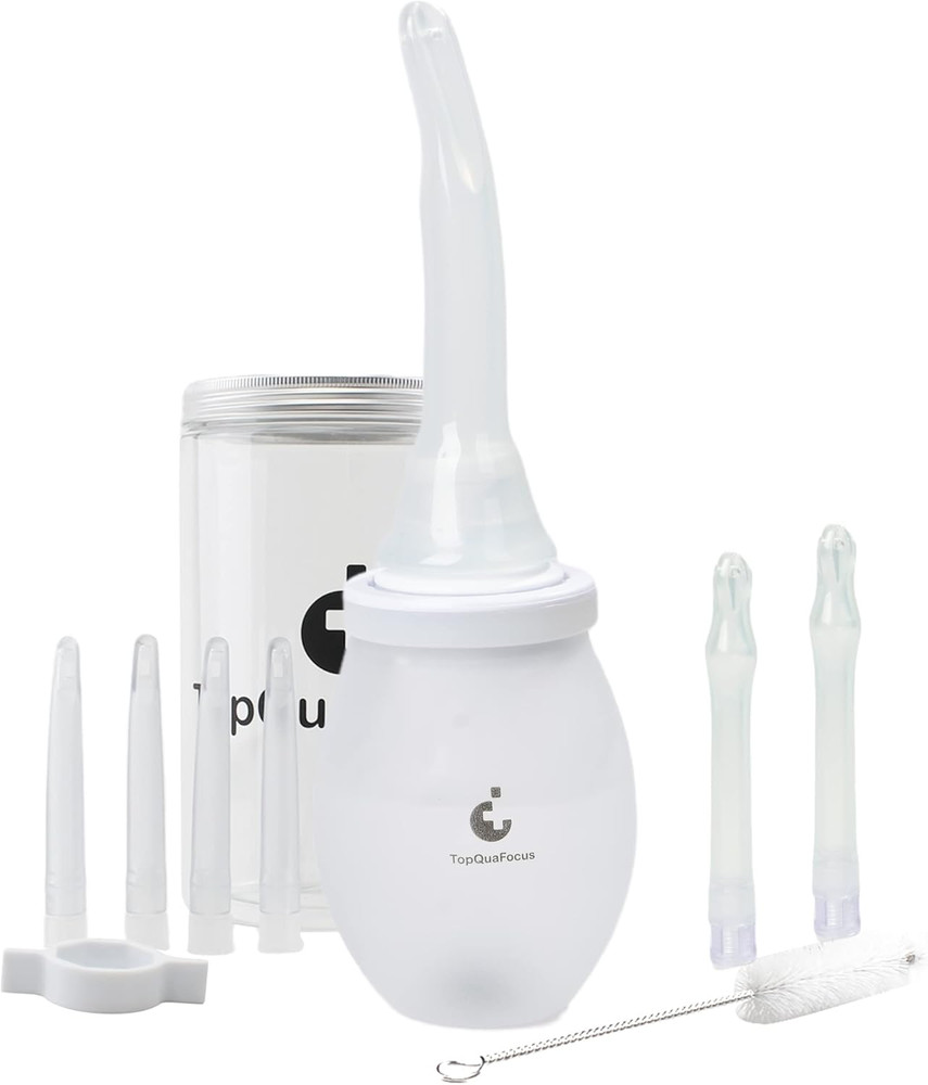 14.5OZ Large Enema Bulb Kit Douche Bulb for Men Women Colon Cleaning Feminine Ca