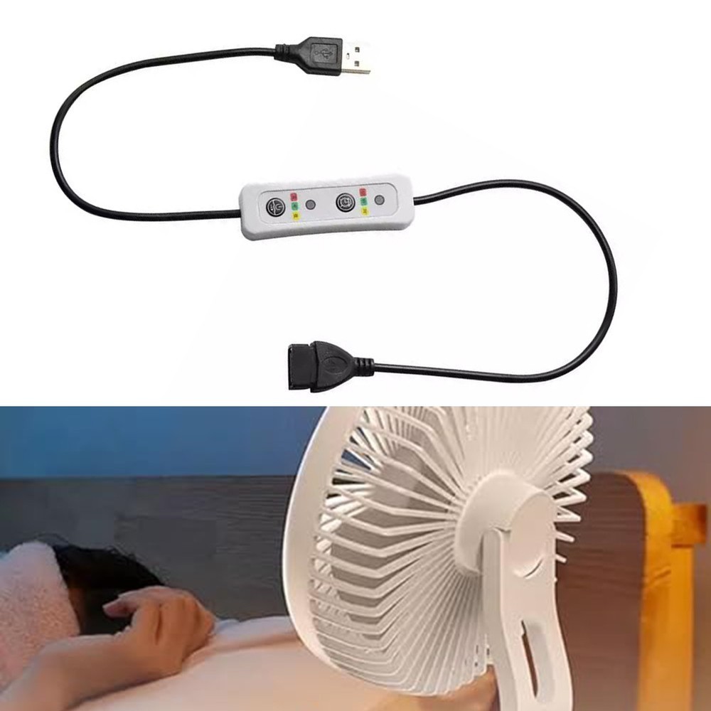 USB Timer Switch Extension Cable 60cm DC 5 Volt Power Supply Timer Device