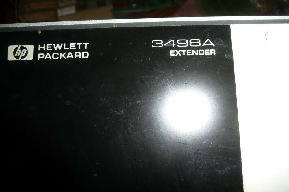 AGILENT HP 3498A EXPANDER data acquisition / control unit with cables