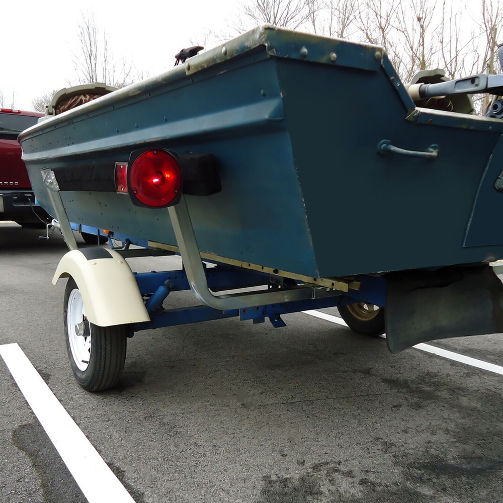 57" Adjustable Boat Trailer Guide Bunks Hot Dip Galvanized Pair