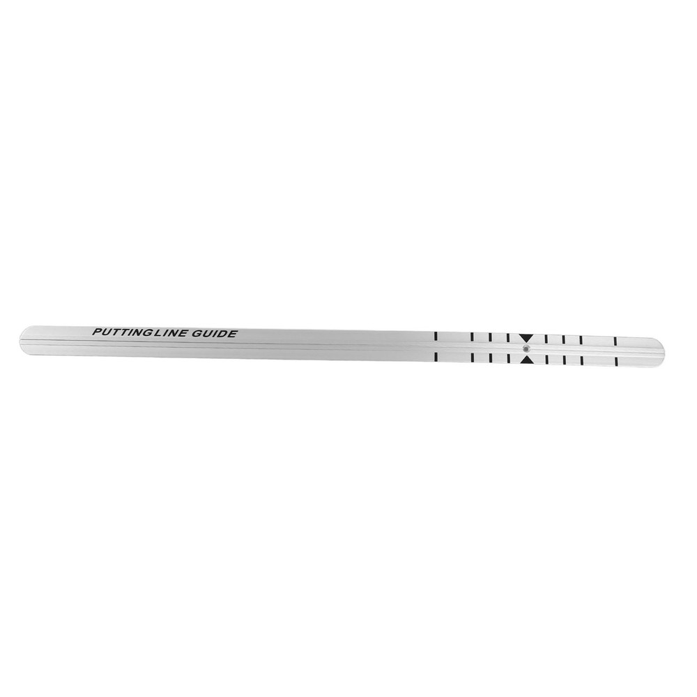 Putter Straight Ruler Aluminum Practice Aid Putting Alignment Rail