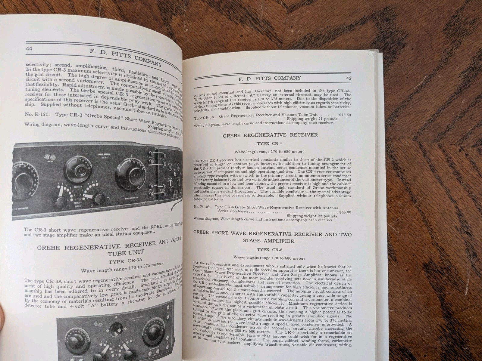 Pittsco Radio Apparatus Catalog No. 22