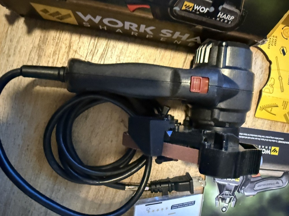 Work Sharp Knife and Tool Sharpener with extra replacement belts (WSKTS2)