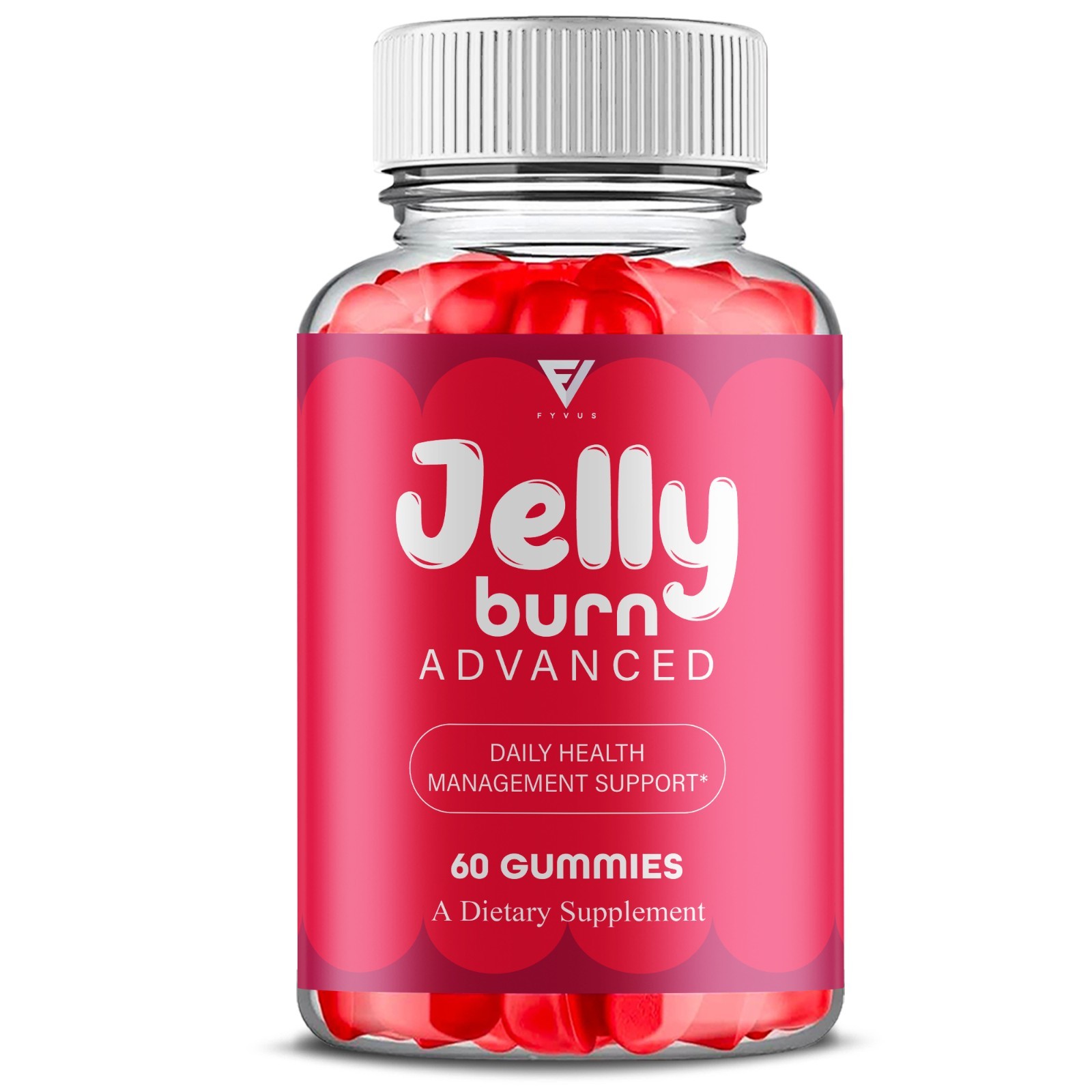 Jelly Burn Advanced Weight Management Gummies, JellyBurn (60 Gummies)