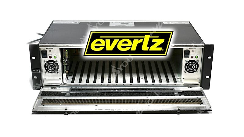 Evertz 500FR Exponent Compact High Density w/ 500FC Frame Controller