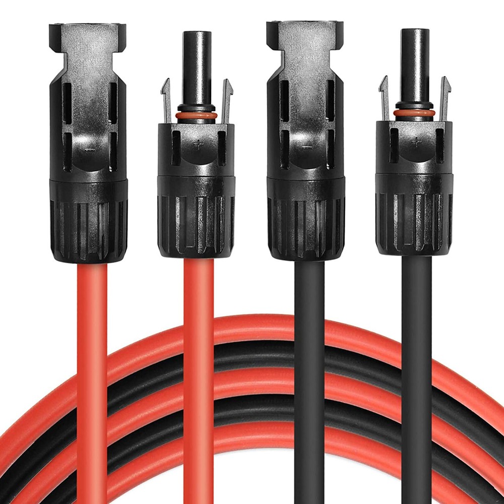 10 AWG Solar Panel Extension Cable Wire Connector Set for Solar Panel Kits US