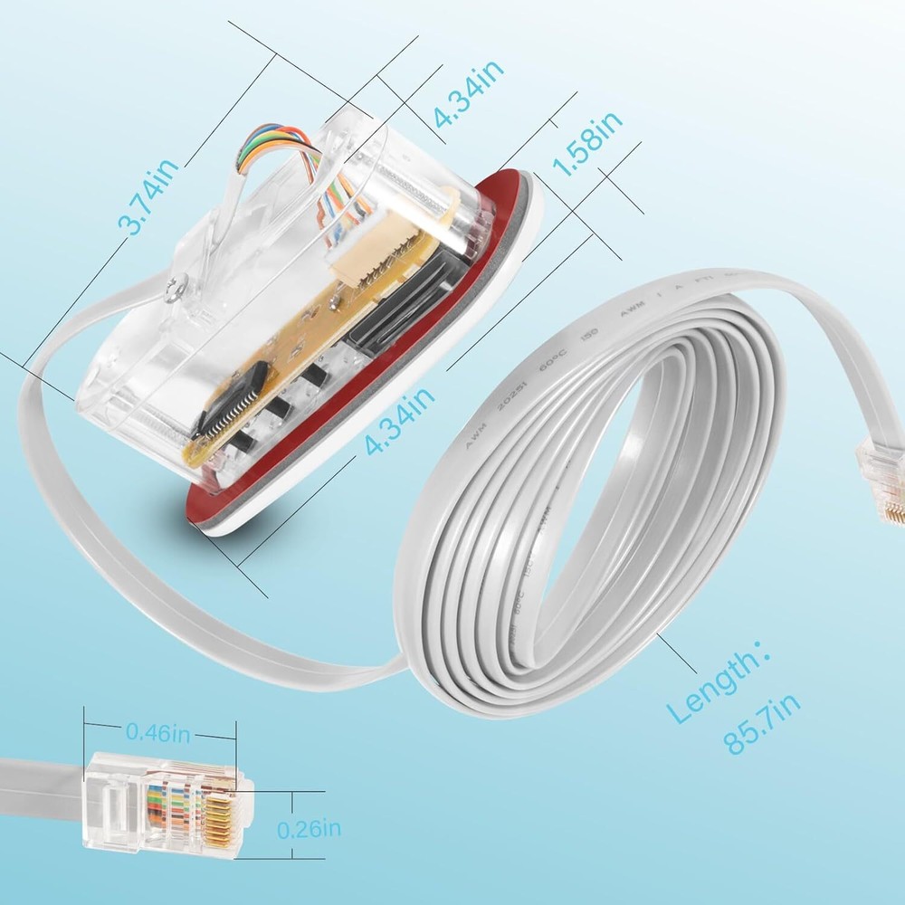 53238 4 Button Spa Topside Control Panel Keypad for Balboa Mini Oval Heat Jacket