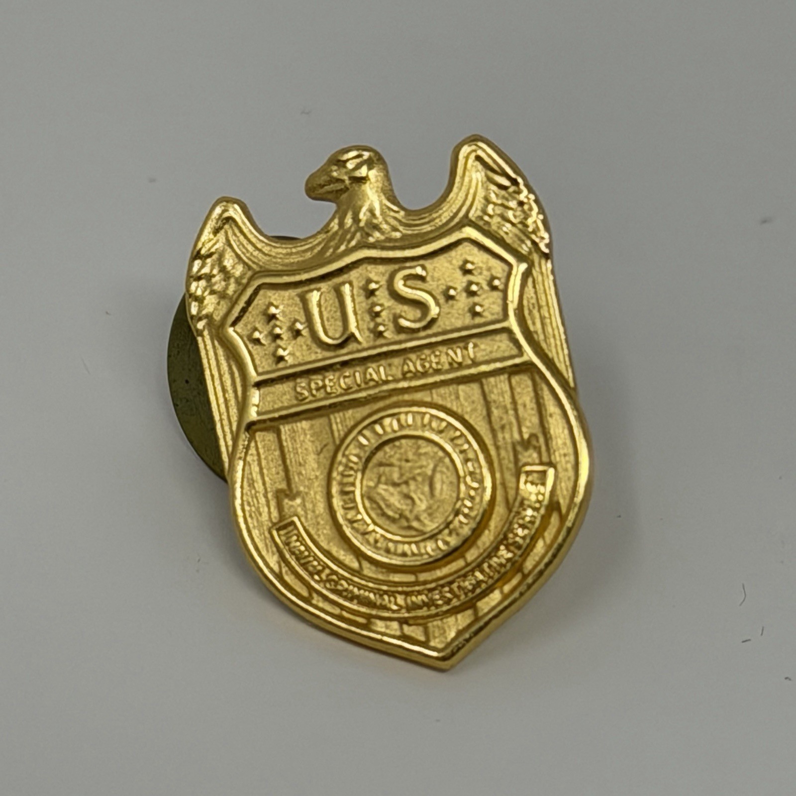 US Special Agent Naval US Customs Dept Of Treasury Secret Service Pins Lot Of 3