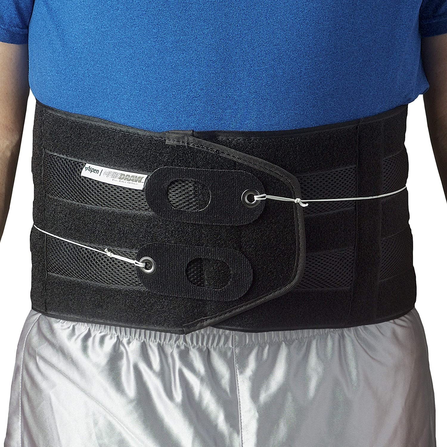 Aspen Quickdraw Pro Back Brace w/ Pulley System Lower-Back & Lumbar Pain Relief