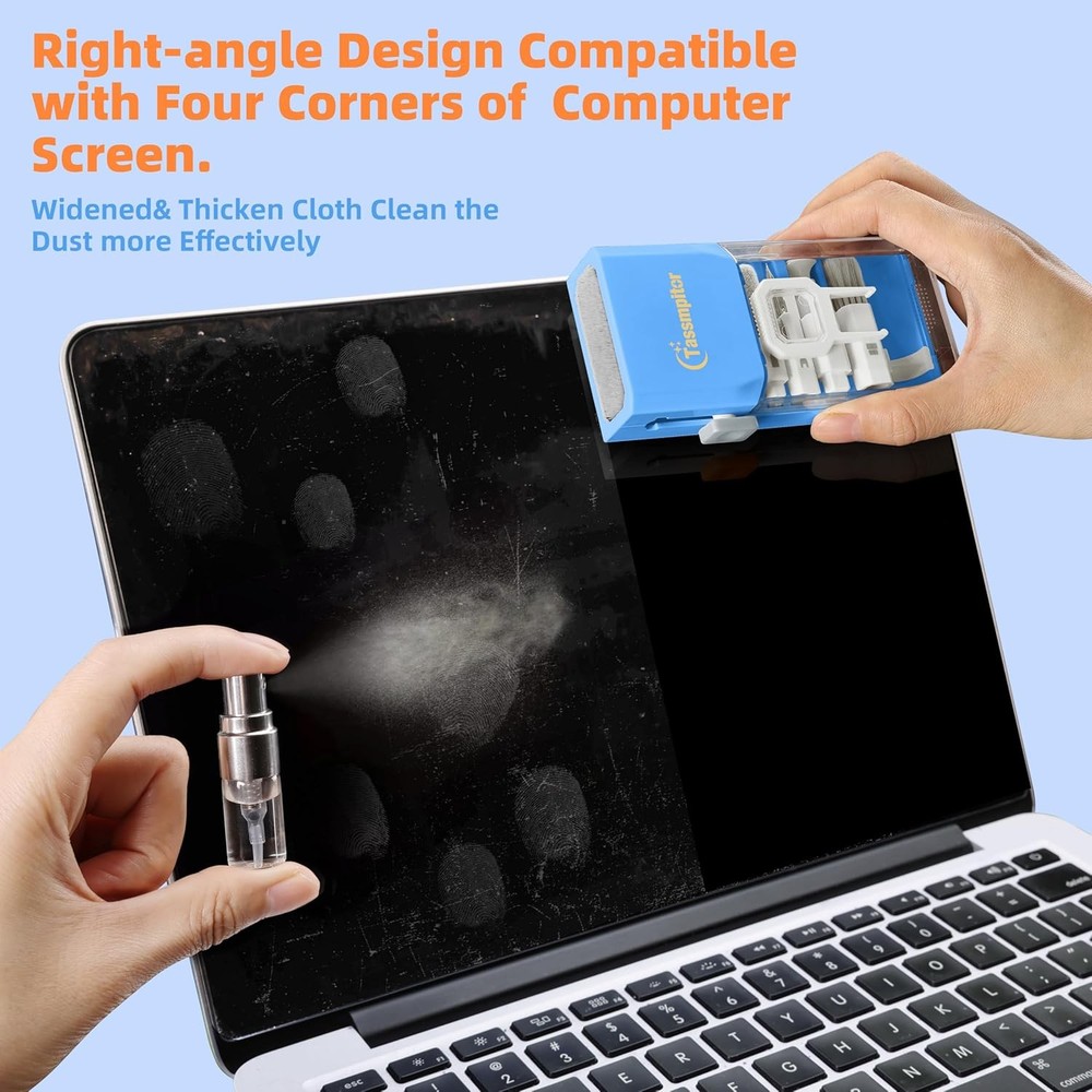 Laptop & Electronics Cleaning Kit Spray Wipe Tool
