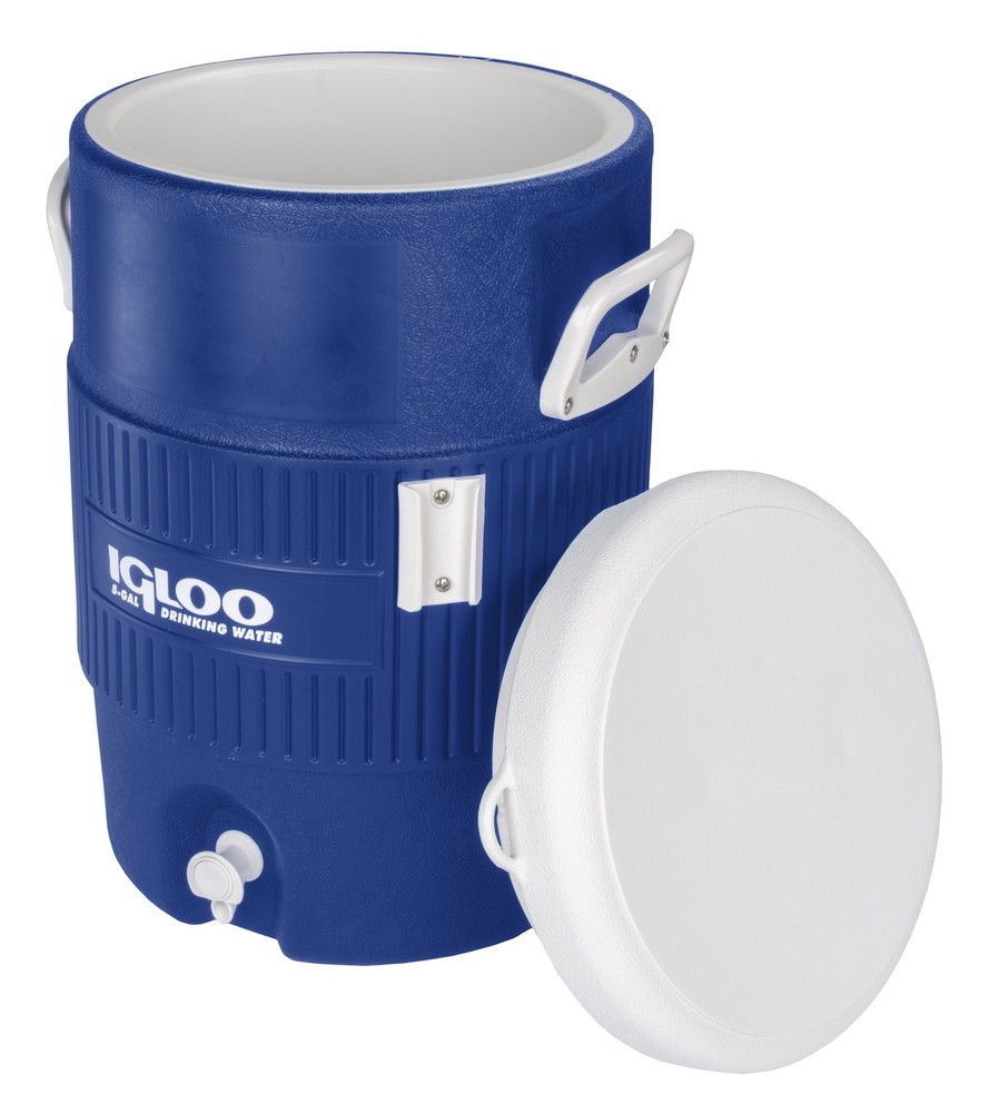5 Gallon Heavy-Duty Polyethylene Beverage Cooler Jug Blue