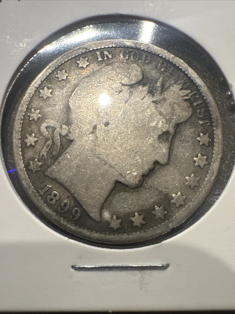 1899 O Barber half dollar